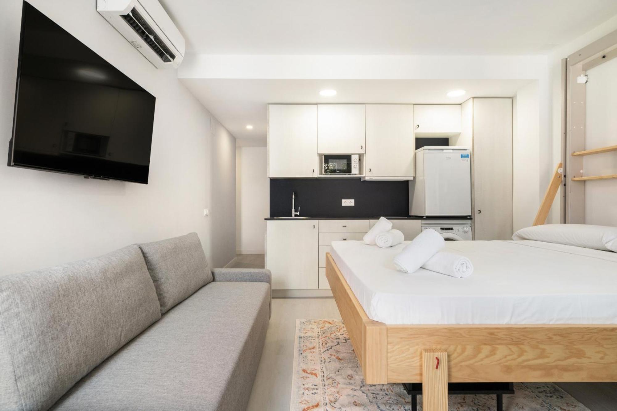 Madriver Apartamentos Reformados Con Parking Gratuito Exterior foto
