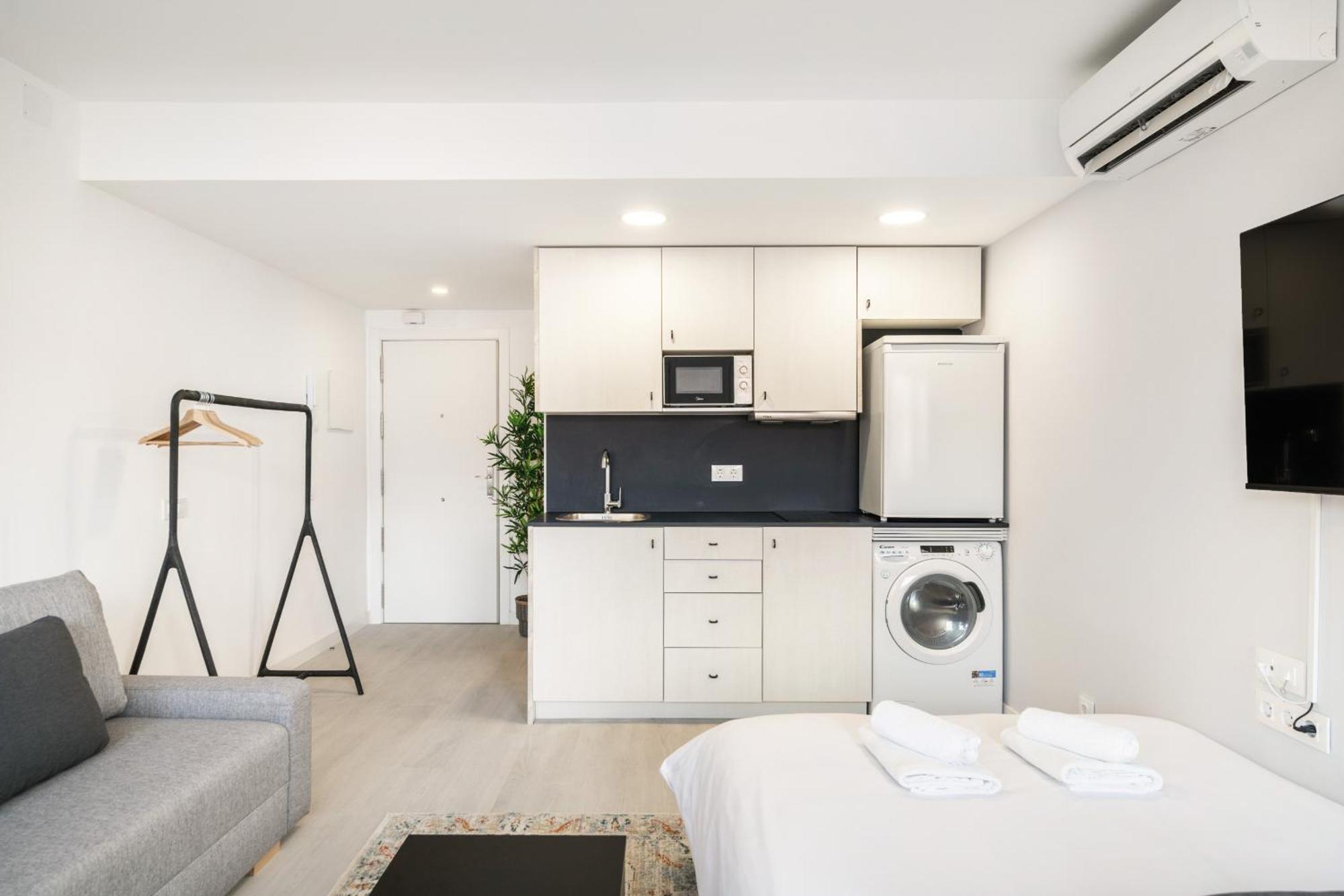 Madriver Apartamentos Reformados Con Parking Gratuito Exterior foto