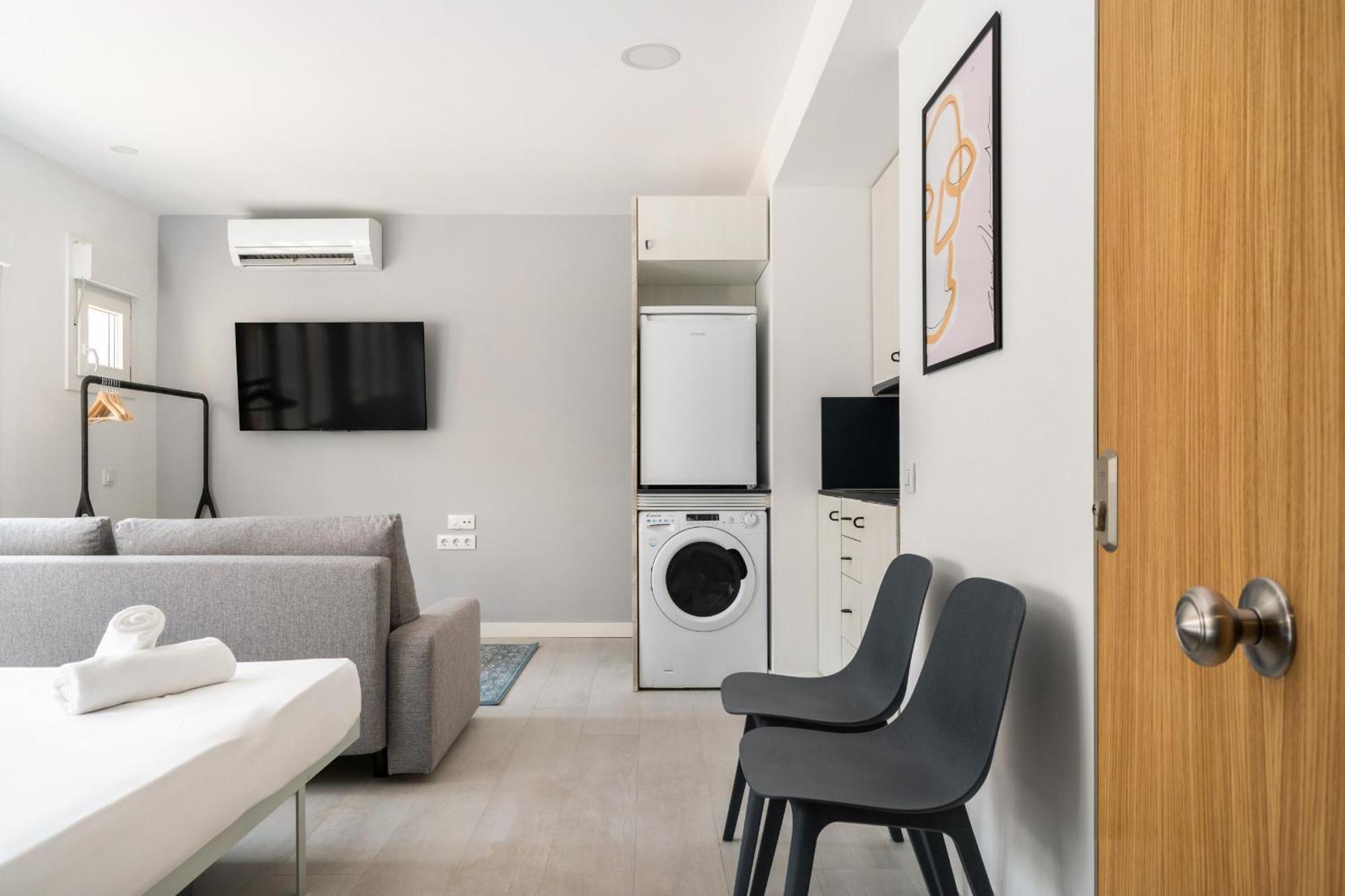Madriver Apartamentos Reformados Con Parking Gratuito Exterior foto