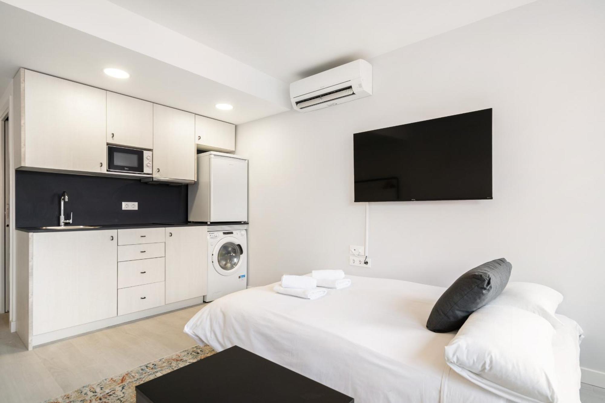 Madriver Apartamentos Reformados Con Parking Gratuito Exterior foto