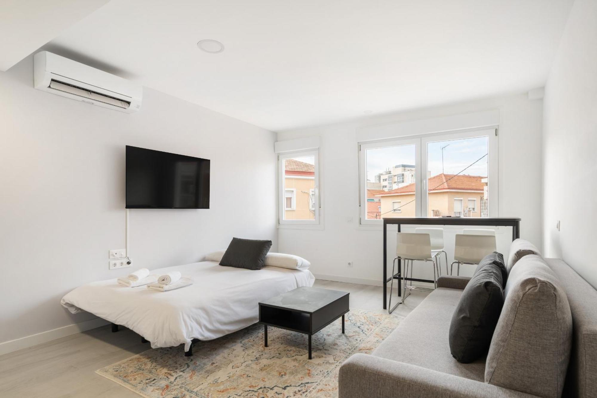 Madriver Apartamentos Reformados Con Parking Gratuito Exterior foto